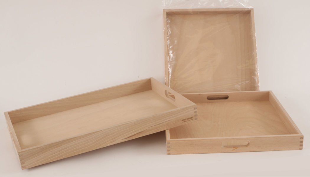 Serveringsbrickor 3st, Kockums Jernverk