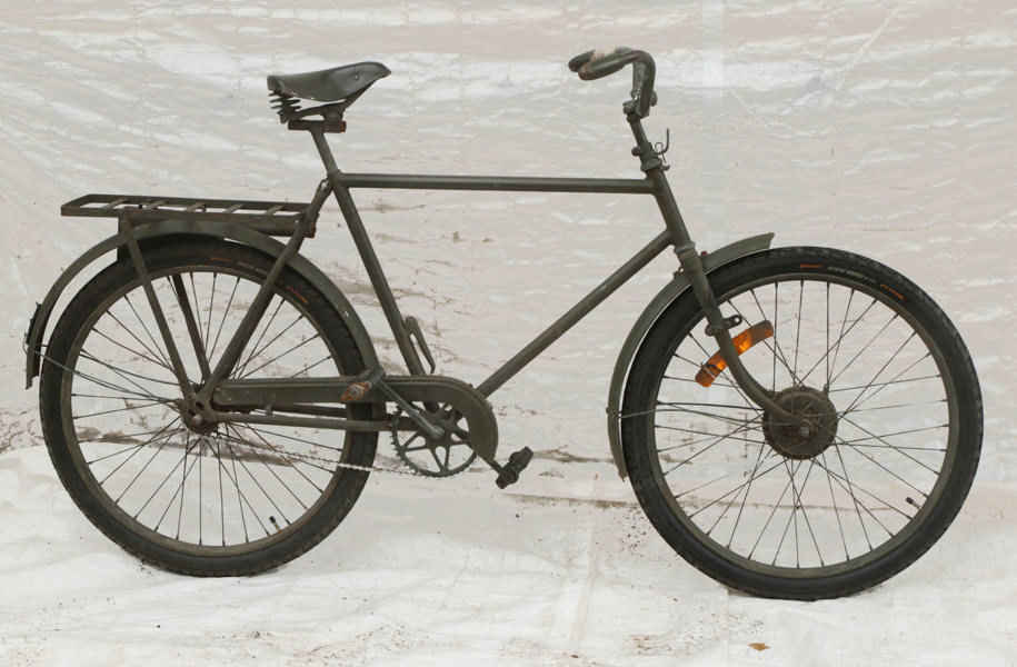 Äldre militärcykel