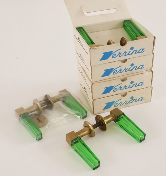 Dörrhandtag 6 par, Verina, 1960/70-tal