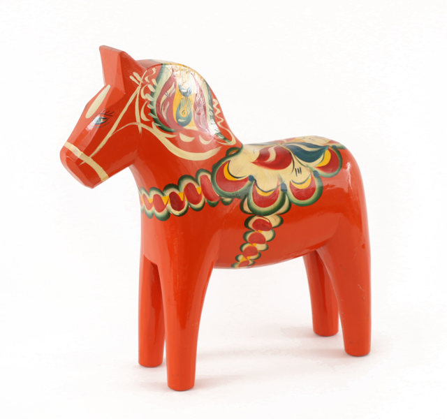 Stor dalahäst, Erik Pell, Nusnäs, 1900-talets andra hälft