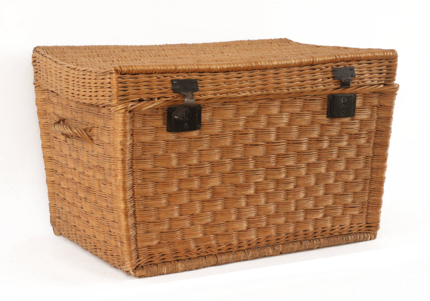 Flätad koffert, 1900-talets första hälft