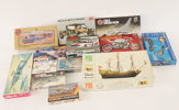 Byggsatser 13st, Monogram, Airfix, Pyro, Revell, m.m.