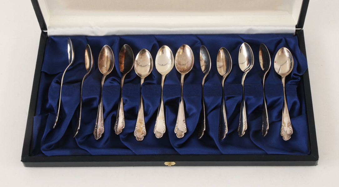 Moccaskedar 12st, silver, "Haga"