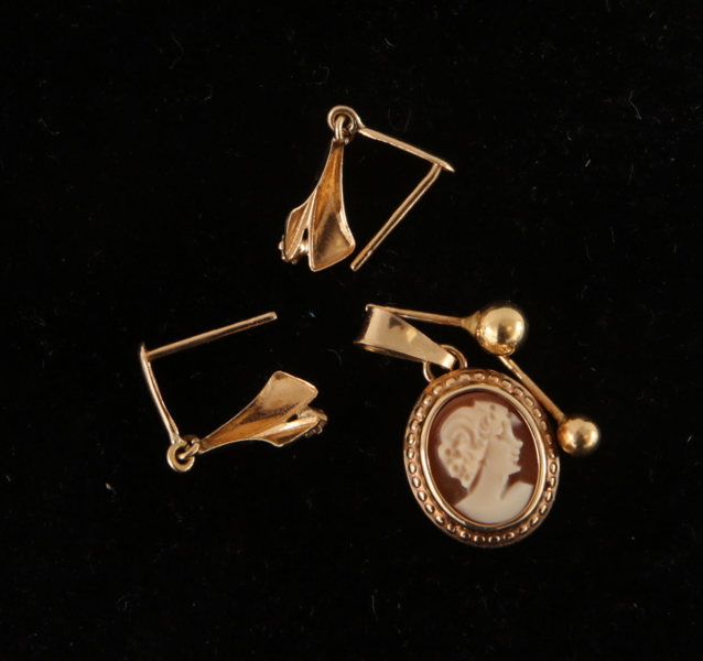 Smycken 5 delar, 18k