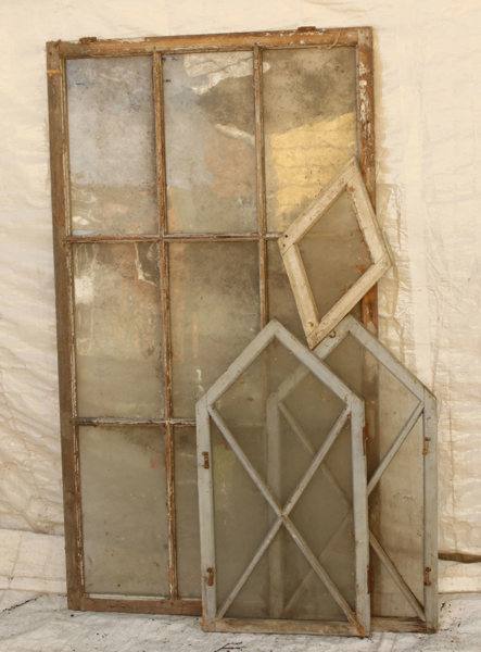 Fönster 4st, 1800-tal