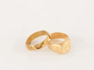 Ringar 2st, 18k