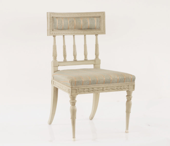 Stol, sengustaviansk, omkring år 1800-tal