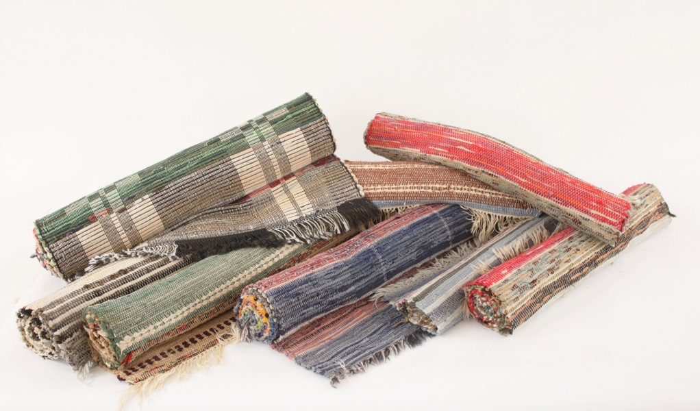 Rips- och trasmattor 8 delar