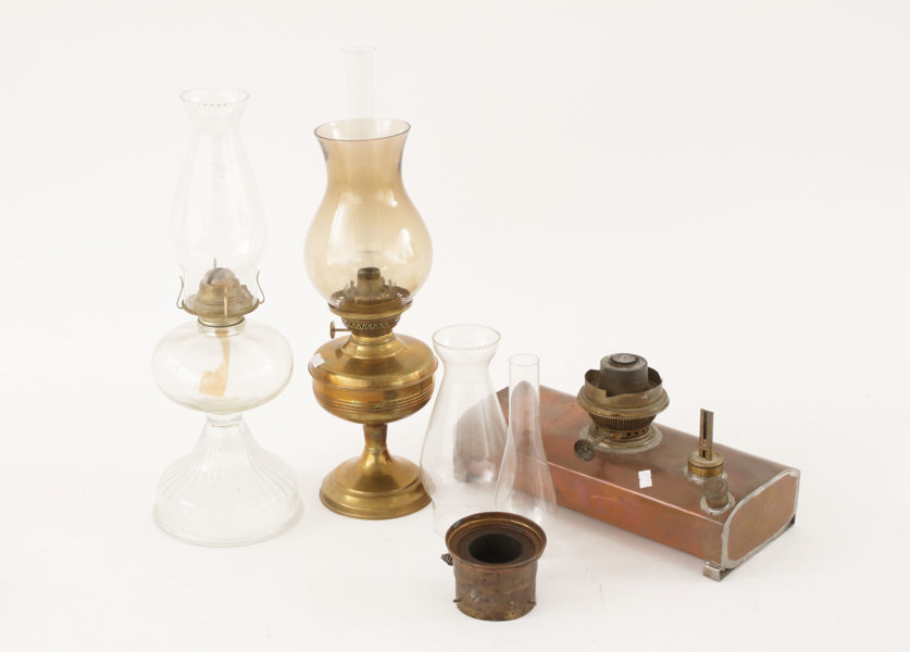 Parti fotogenlampsdelar