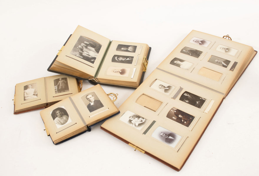 Fotoalbum 4st, 1900-talets början