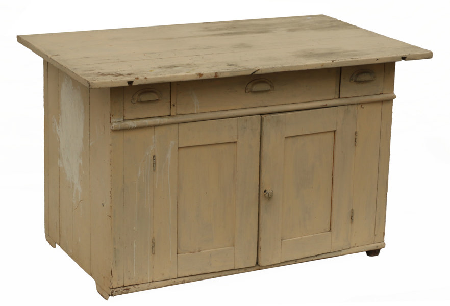 Köksbänk, 18/1900-tal