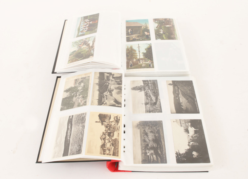 Album med vykort 2st