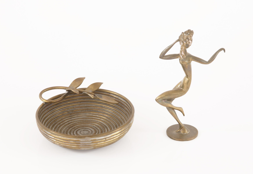 Mässing 2 delar, omkring 1900-talets mitt