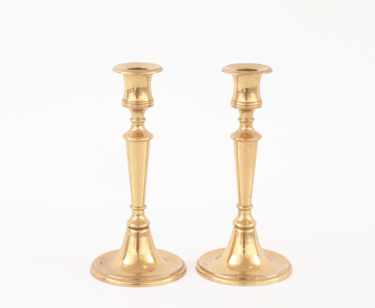 Ljusstakar ett par, "Slottsljusstakar", design Senator