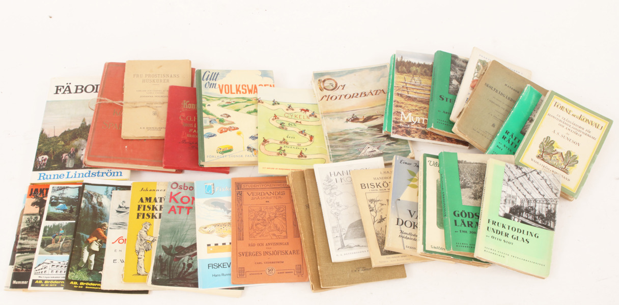 Parti kuranter, böcker, m.m.