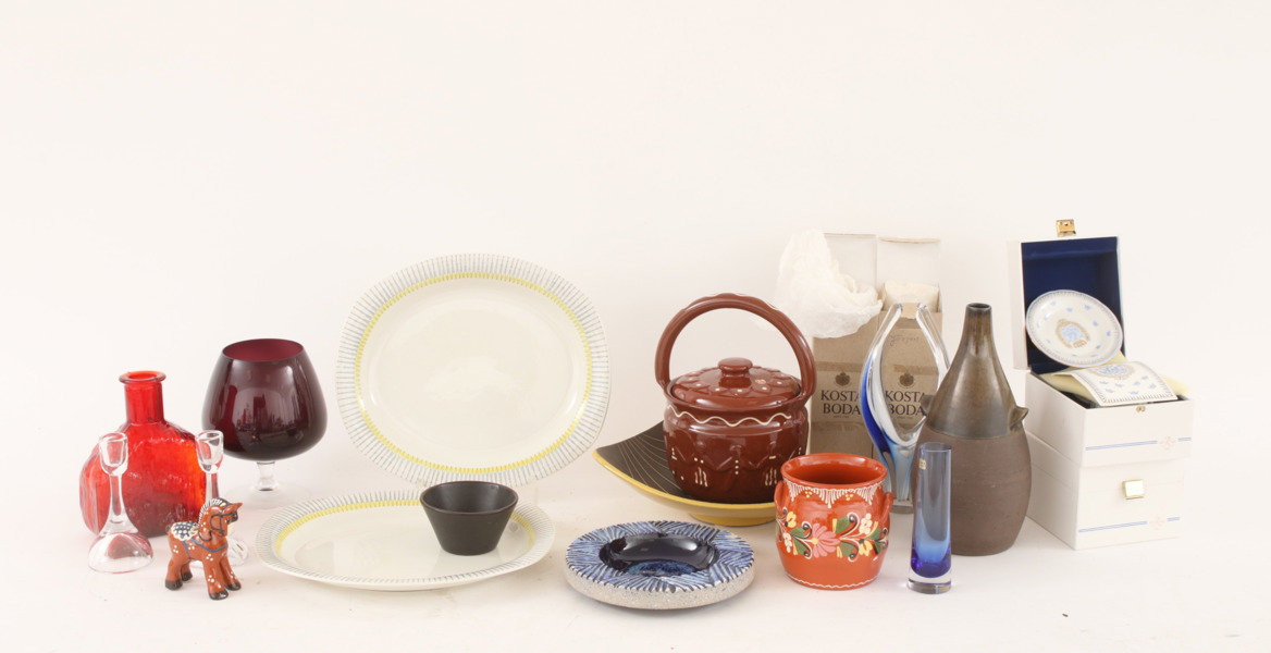 Parti glas och keramik