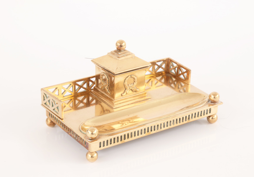 Bläckställ, gustaviansk stil, tidigt 1900-tal