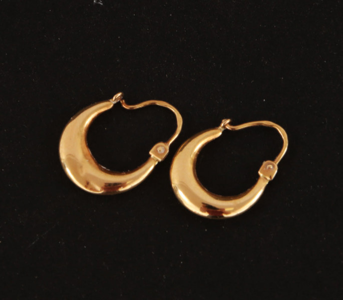 Örhängen ett par, 18k