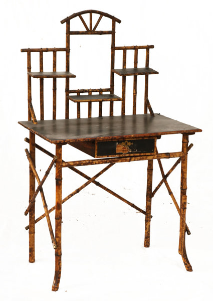 Skrivbord, kolonialstil, omkring år 1900