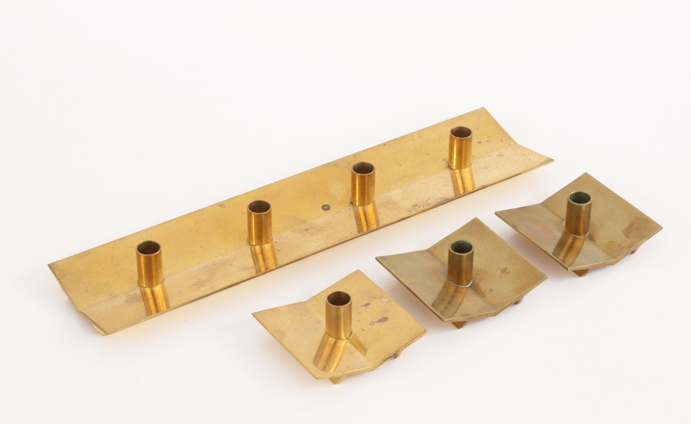 Ljusstakar 4st, "Profil", Pierre Forsell för Skultuna