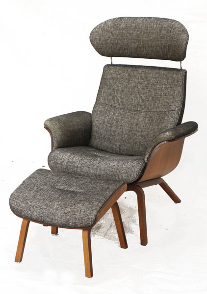 Fåtölj med fotpall, "Timeout", MIO, 2000-tal