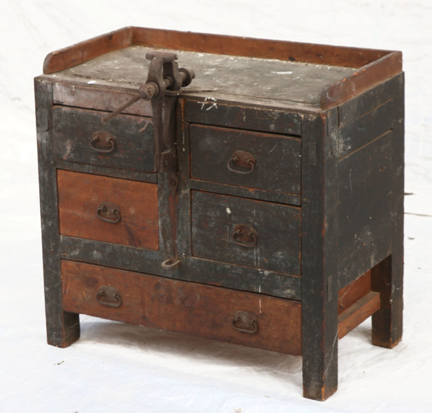 Arbetsbänk, 1800-tal