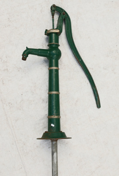 Trädgårdspump, 1900-tal