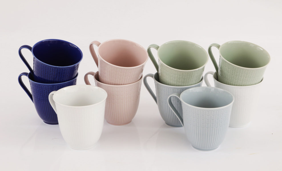 Muggar 10st, "Swedish Grace", Rörstrand, 2000-tal