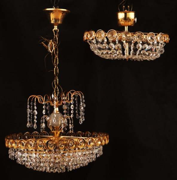 Taklampor 2st, 1900-talets andra hälft