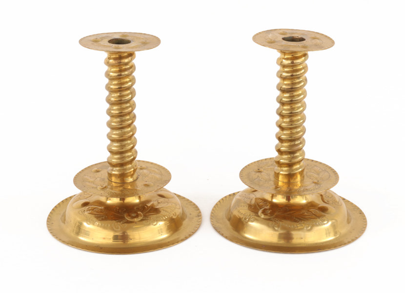 Ljusstakar ett par, barockstil, 1900-talets första hälft