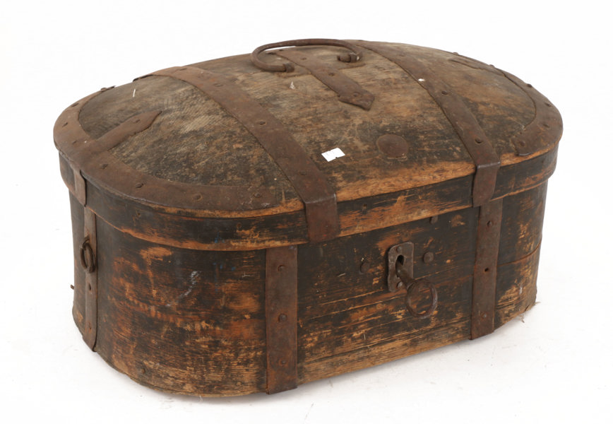 Färdskrin, allmoge, 17/1800-tal