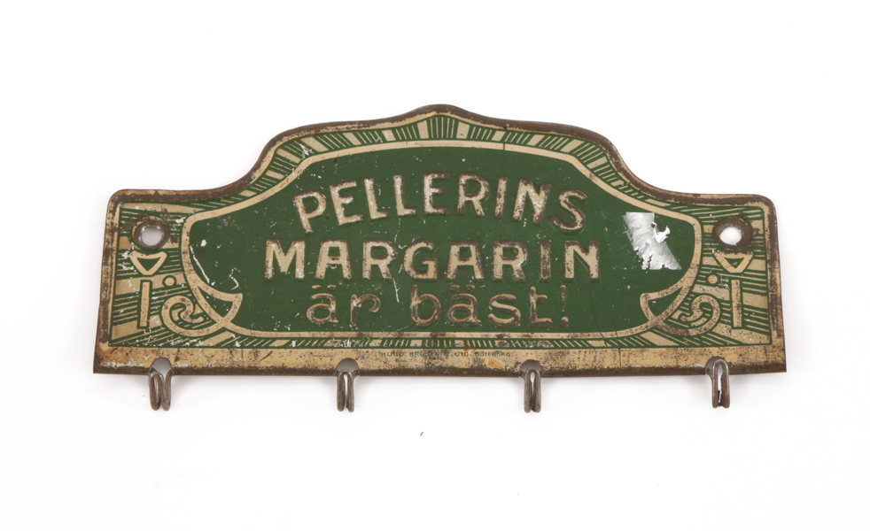 Reklamhängare, Pellerins Margarin, 1900-talets första del