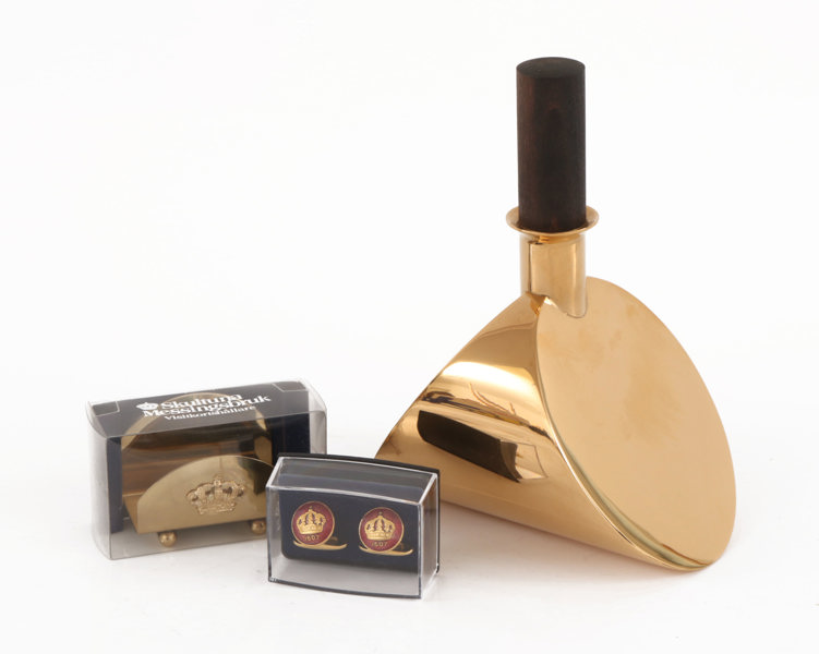 Mässing 4 delar, Skultuna