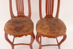 Stolar ett par, rokoko, allmoge, 17/1800-tal