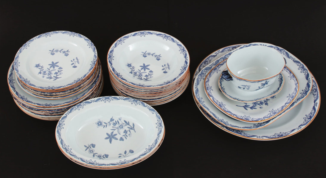 Matservis, "Ostindia", Rörstrand