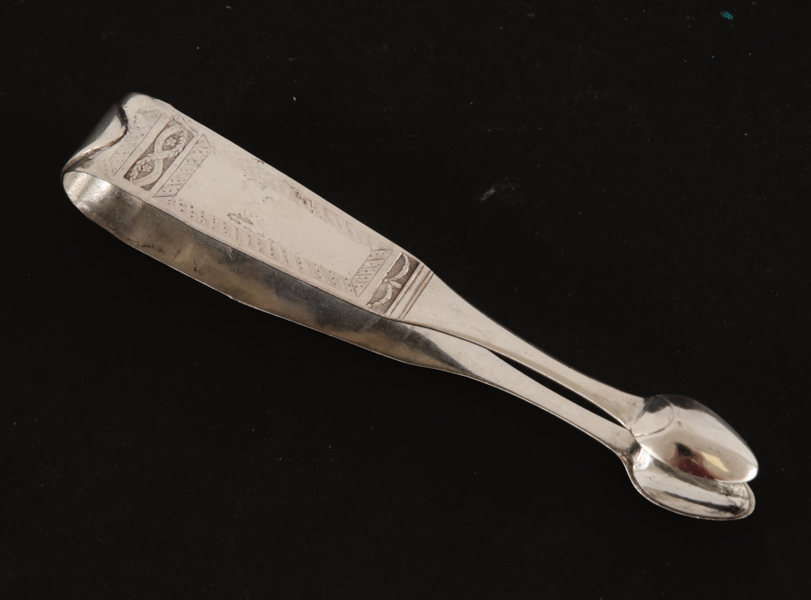 Sockertång i silver, 1806