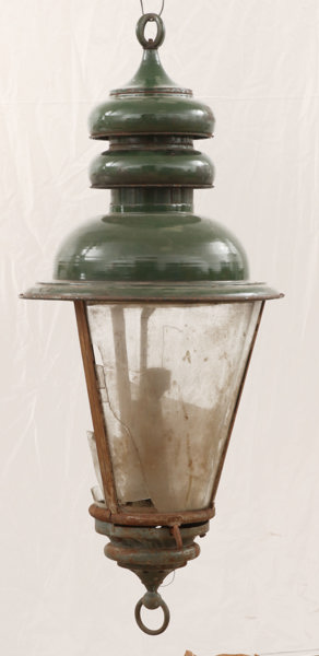 Gaslykta, omkring år 1900