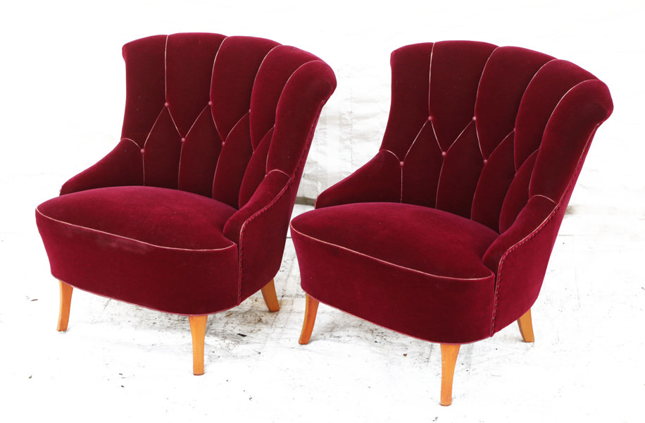 Fåtöljer ett par, 1940-tal