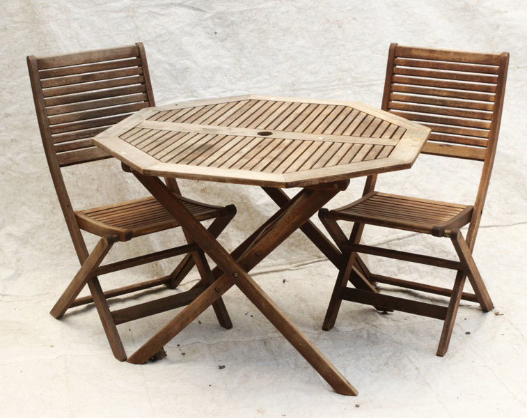 Trädgårdsmöbel 3 delar