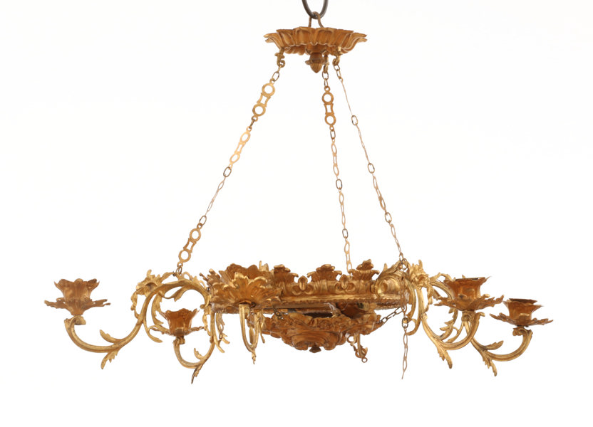 Ljusampel, nyrokoko, 1800-talets andra hälft