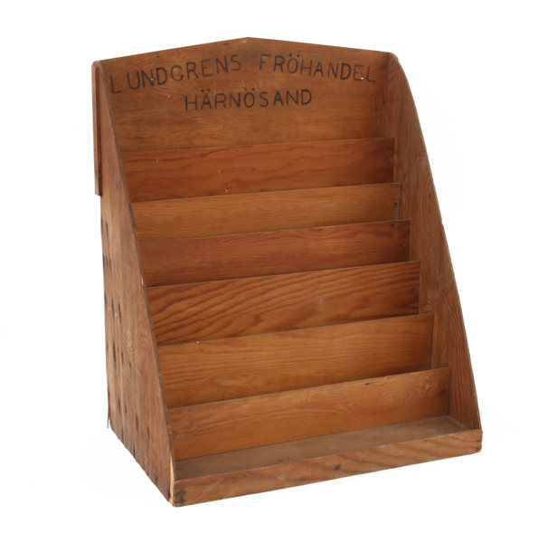 Butiksställ, Lundgrens Fröhandel, 1900-talets första hälft