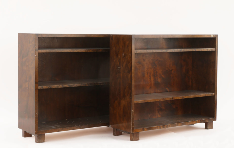 Bokhyllor ett par, art deco, 1930-tal