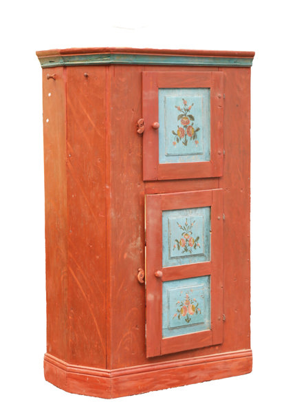 Skåp, allmoge, 1800-tal