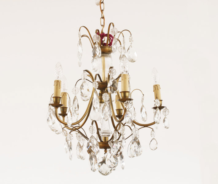 Ljuskrona, barockstil, 1900-tal