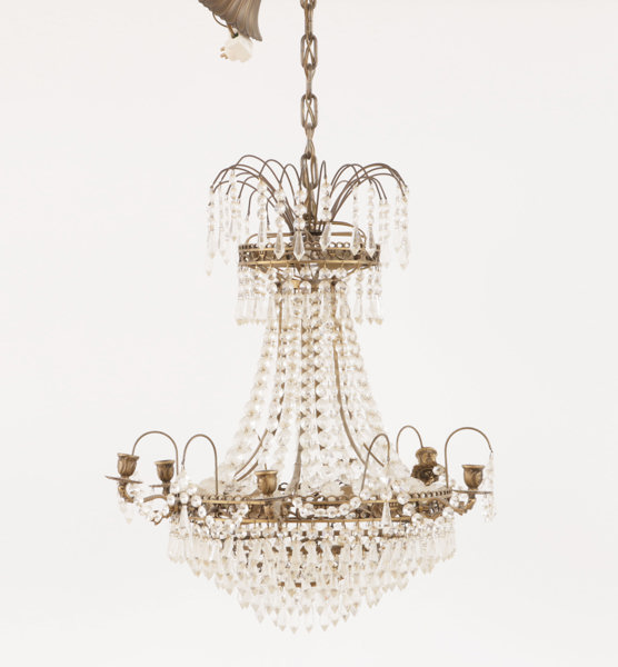 Ljuskrona, empirestil, 1900-talets andra hälft