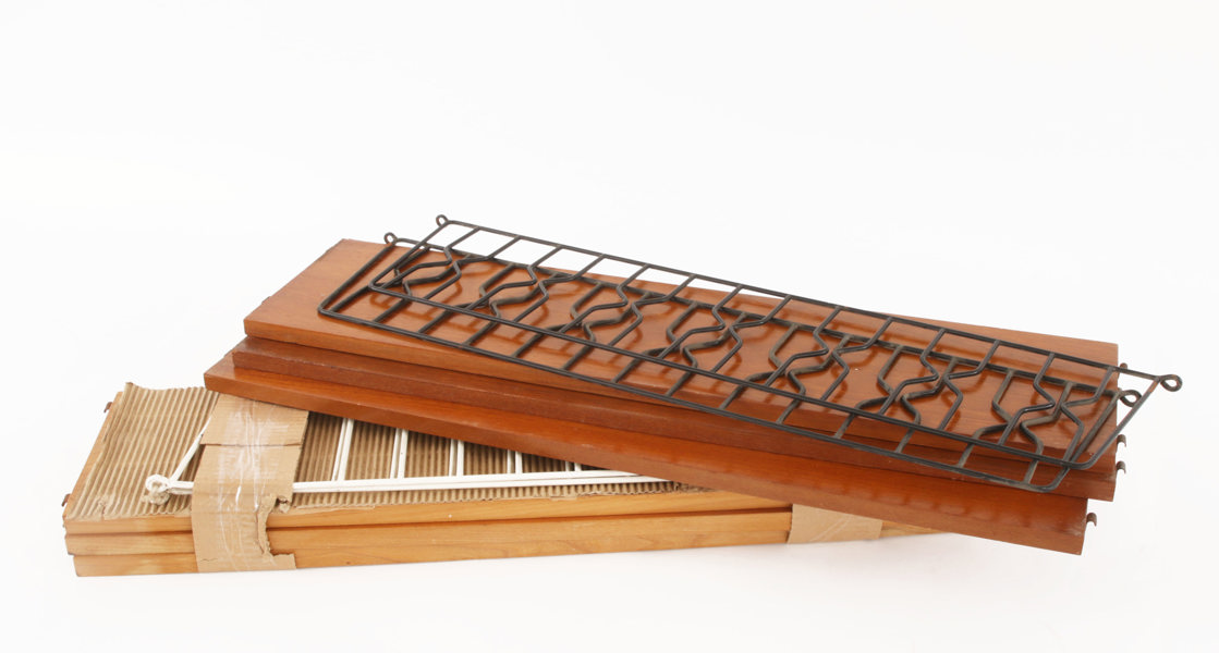 Vägghyllor 2st, 1950/60-tal