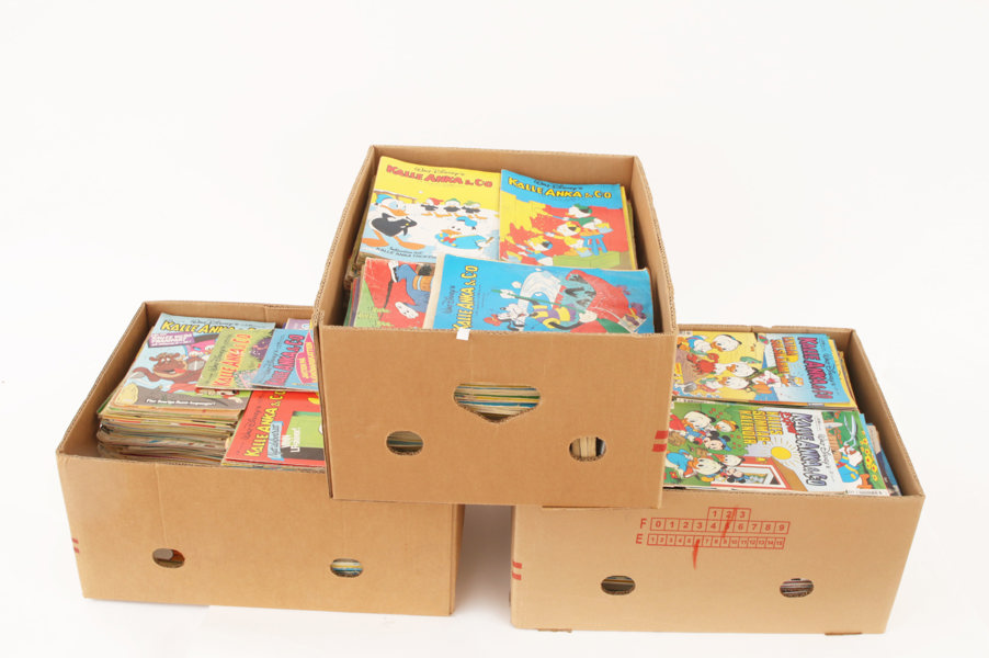 Parti serietidningar, Kalle Anka & co., 1970/80-tal