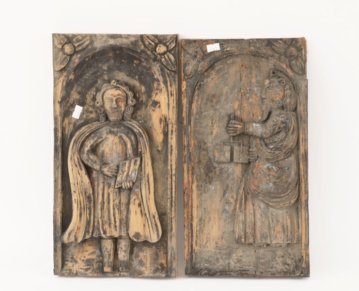 Dekorpaneler 2st, 1800-tal