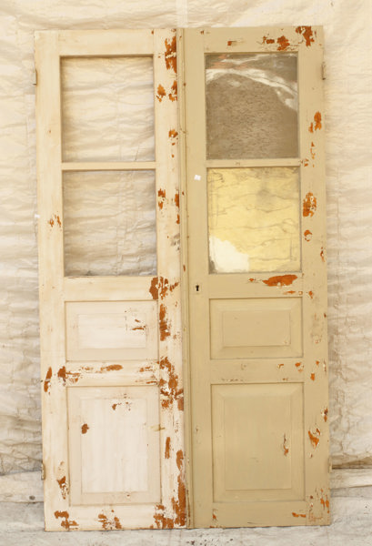 Dörrar ett par, omkring år 1900