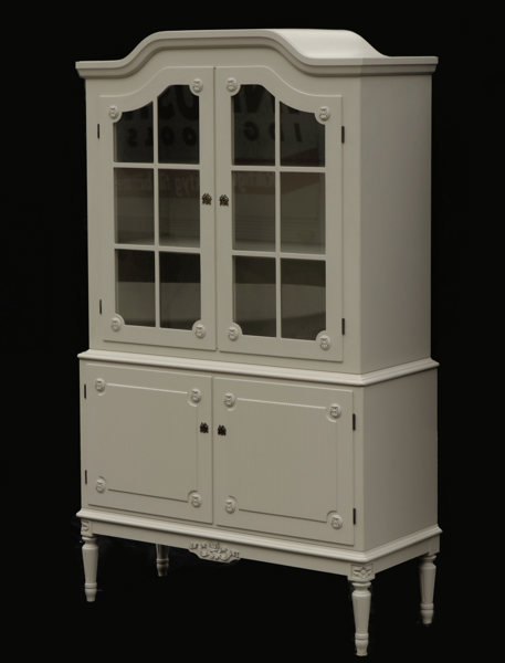 Salskåp, gustaviansk stil, 1900-talets andra hälft